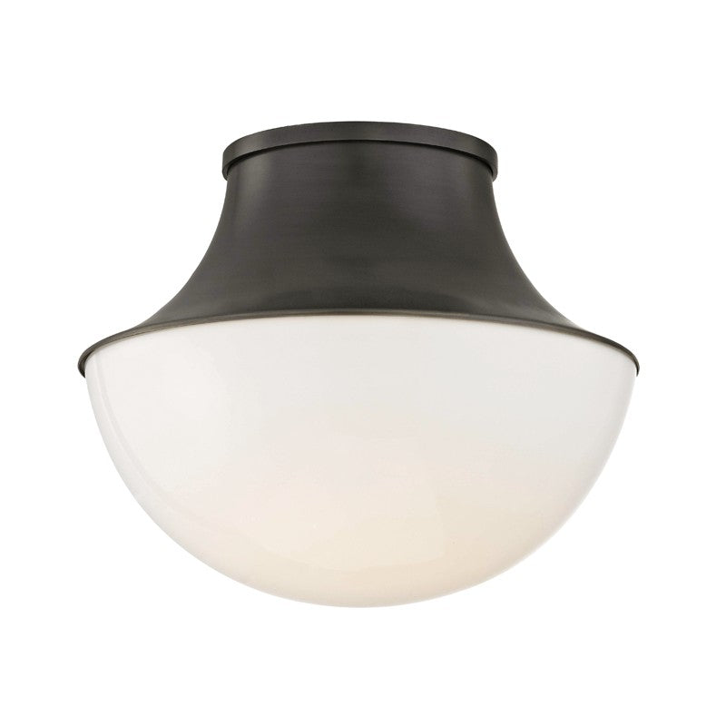 Hudson Valley - 9411-OB - One Light Flush Mount - Lettie - Old Bronze