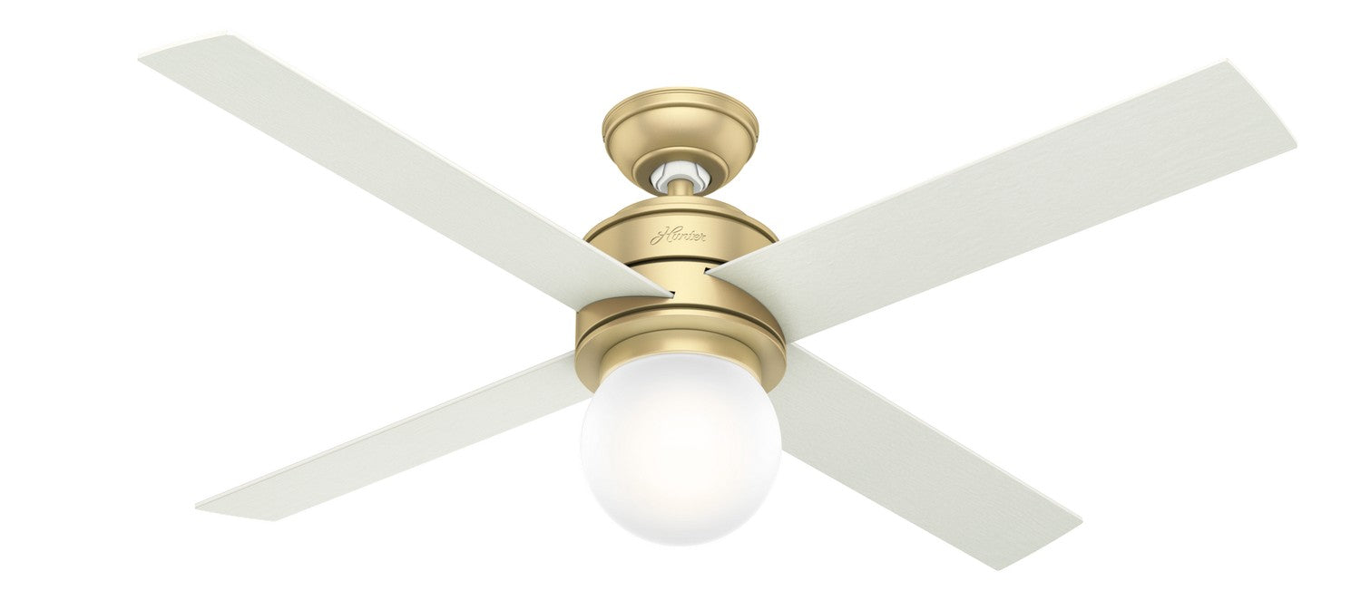 Hunter - 59320 - 52" Ceiling Fan - Hepburn - Modern Brass