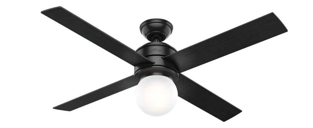 Hunter - 59321 - 52" Ceiling Fan - Hepburn - Matte Black