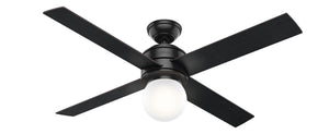 Hunter - 59321 - 52" Ceiling Fan - Hepburn - Matte Black
