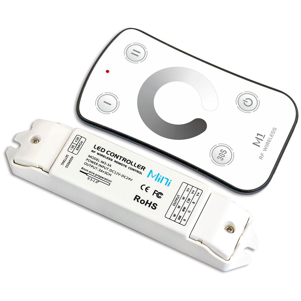 Dainolite Ltd - CB-DIM - Wireless Remote with Dimming Controller - LED - White