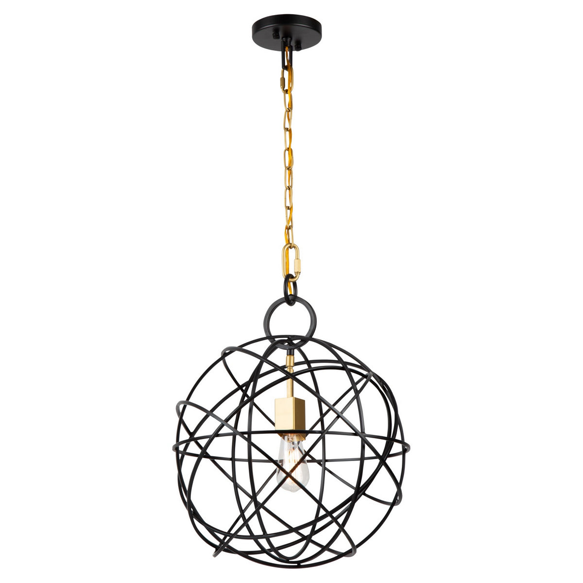 Artcraft - AC10951 - One Light Chandelier - Orbit - Oil Rubbed Bronze