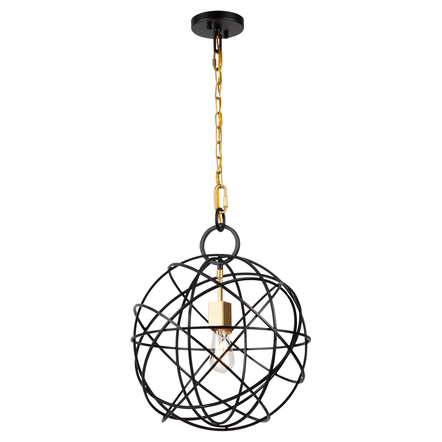 Artcraft - AC10951 - One Light Chandelier - Orbit - Oil Rubbed Bronze