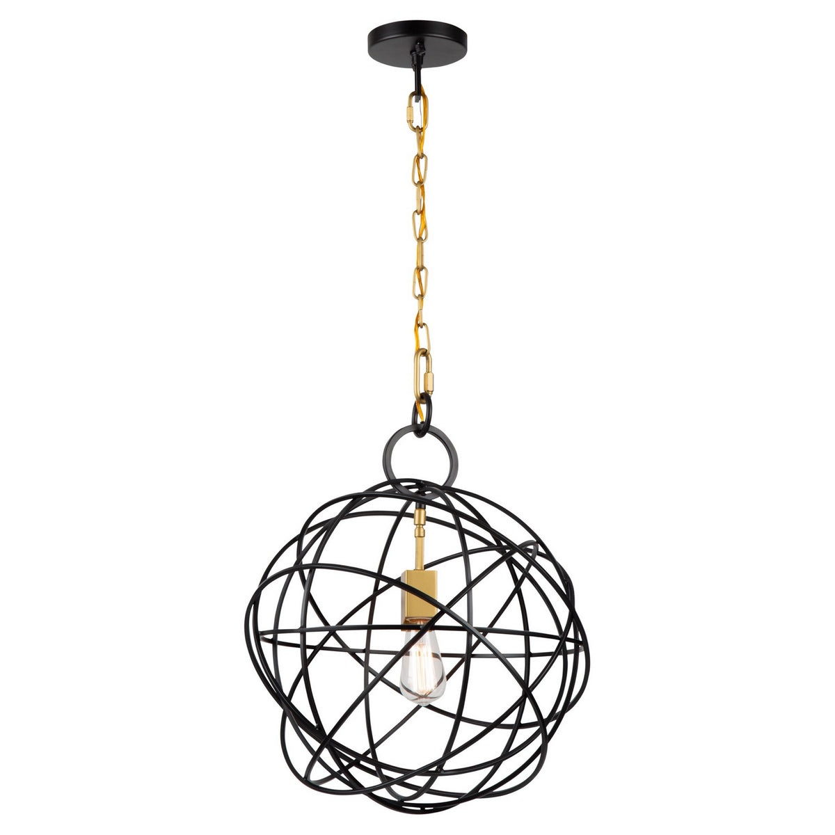 Artcraft - AC10951 - One Light Chandelier - Orbit - Oil Rubbed Bronze