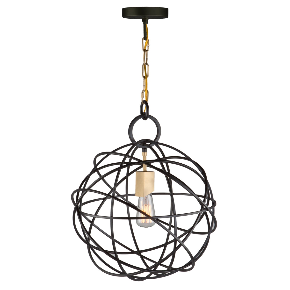 Artcraft - AC10951 - One Light Chandelier - Orbit - Oil Rubbed Bronze