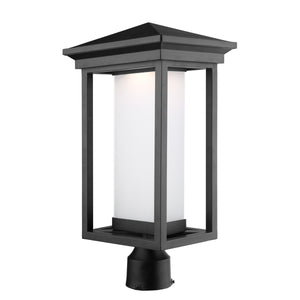 Artcraft - AC9133BK - LED Outdoor Post Mount - Overbrook - Black