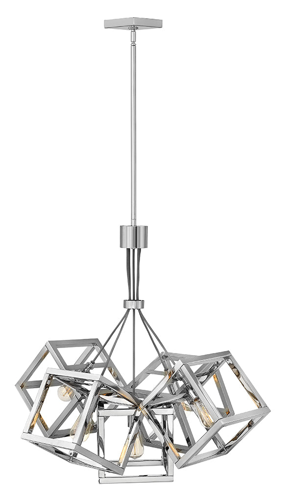 Fredrick Ramond - FR42444PNI - LED Chandelier - Ensemble - Polished Nickel