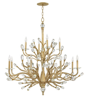 Fredrick Ramond - FR46810CPG - LED Chandelier - Eve - Champagne Gold