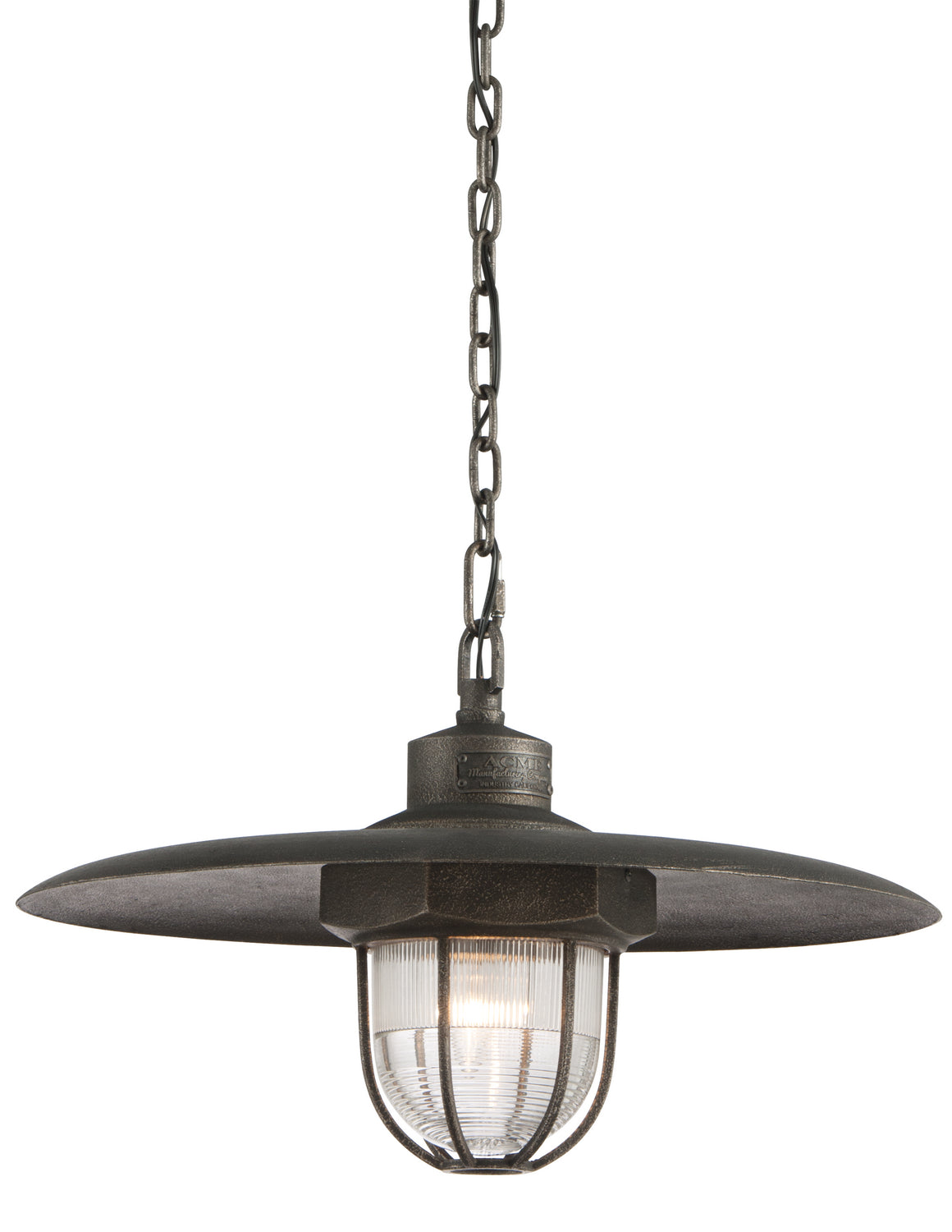 Troy Lighting - F3897-APW - One Light Pendant - Acme - Aged Pewter