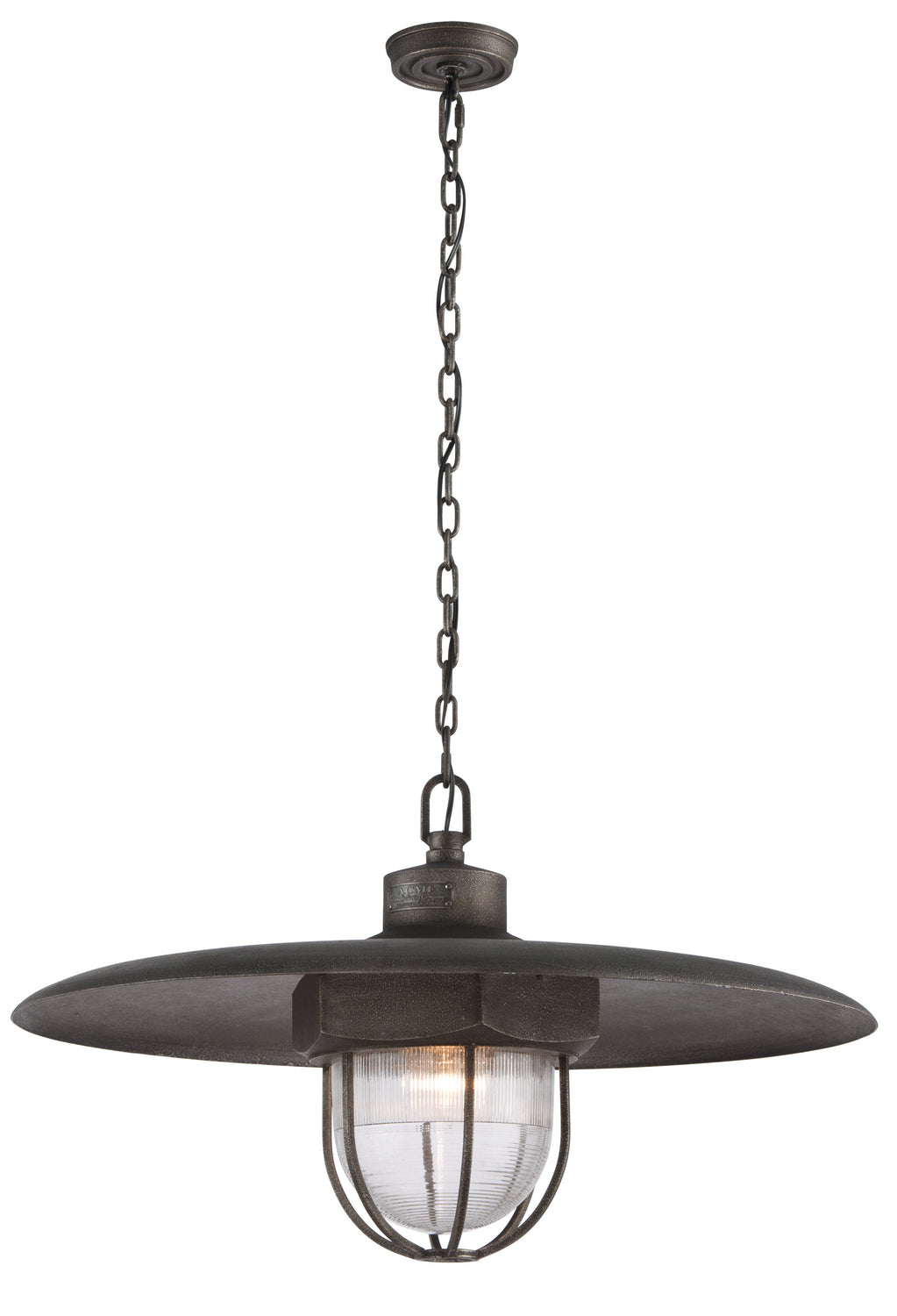 Troy Lighting - F3898-APW - One Light Pendant - Acme - Aged Pewter