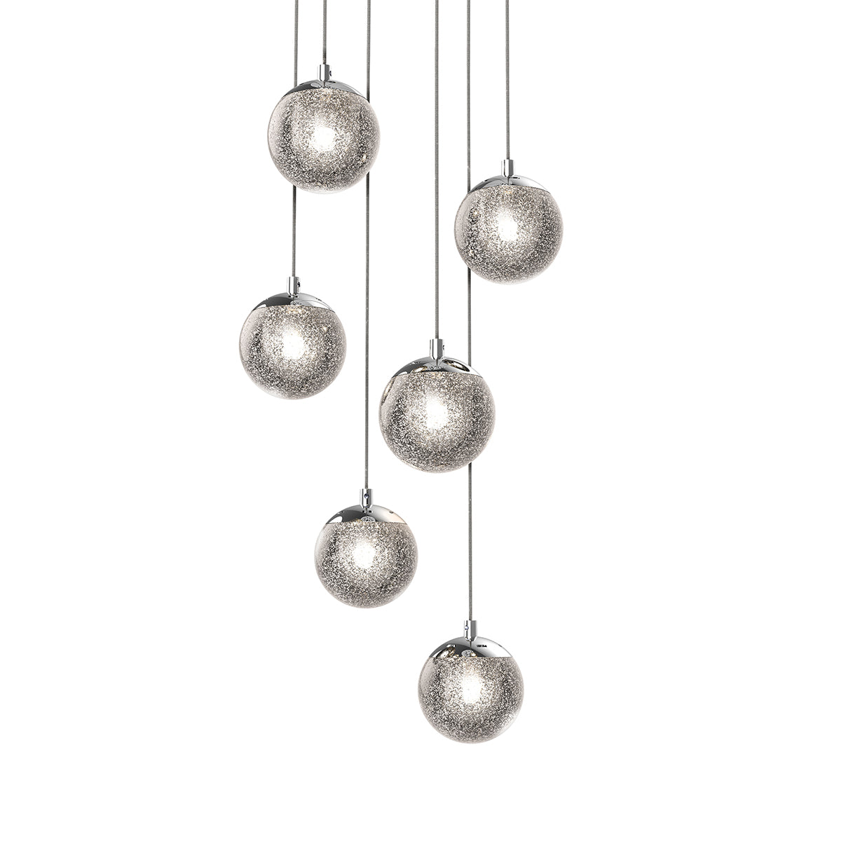 Sonneman - 2963.01 - LED Pendant - Champagne Bubbles - Polished Chrome