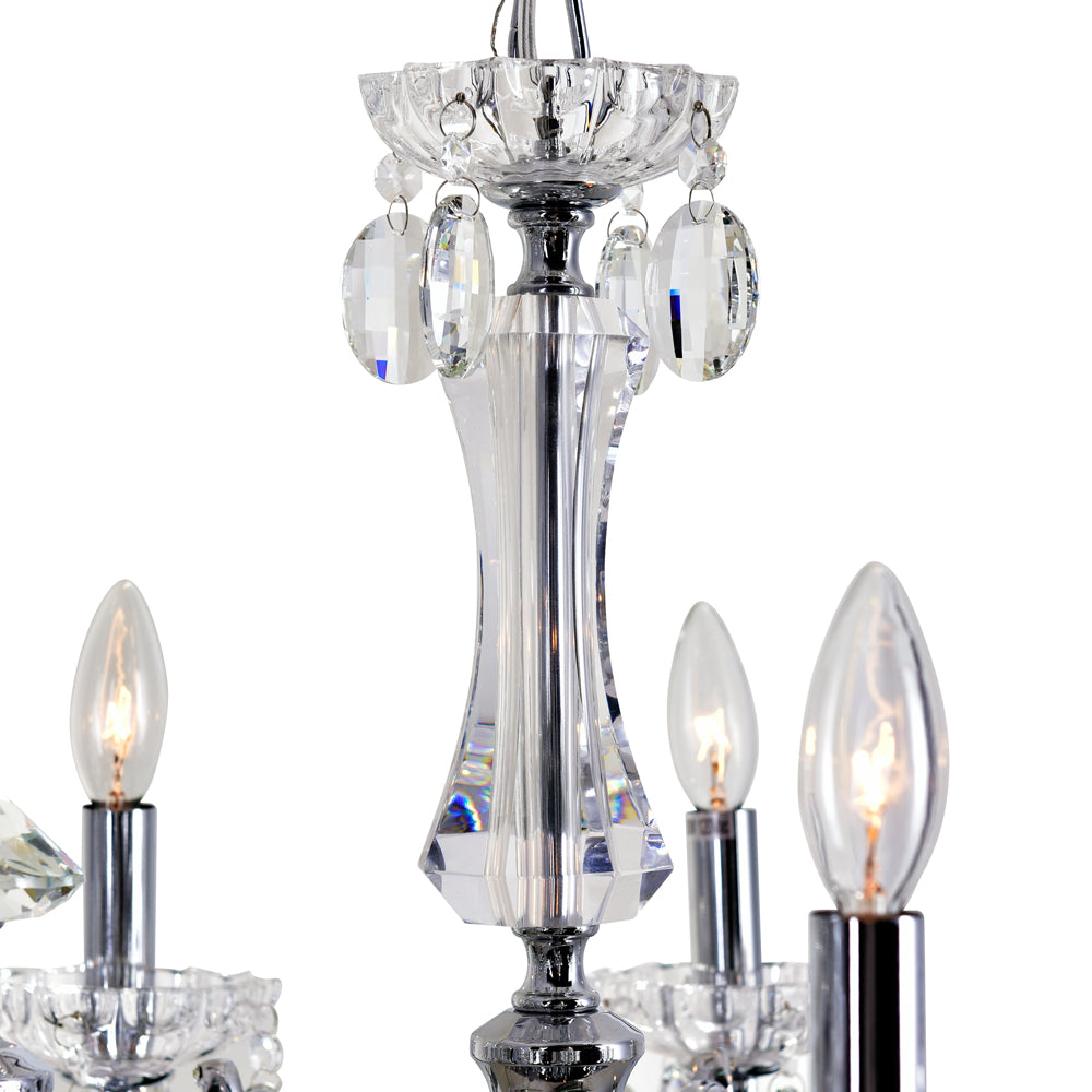 CWI Lighting - 2016P46C-12 - 12 Light Chandelier - Flawless - Chrome