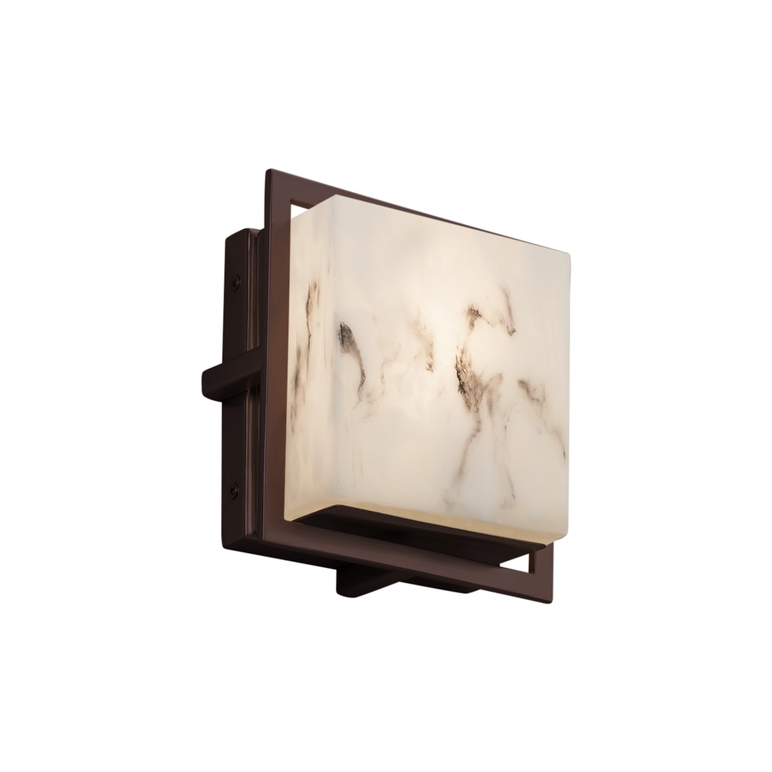 Justice Designs - FAL-7561W-DBRZ - LED Outdoor Wall Sconce - LumenAria - Dark Bronze