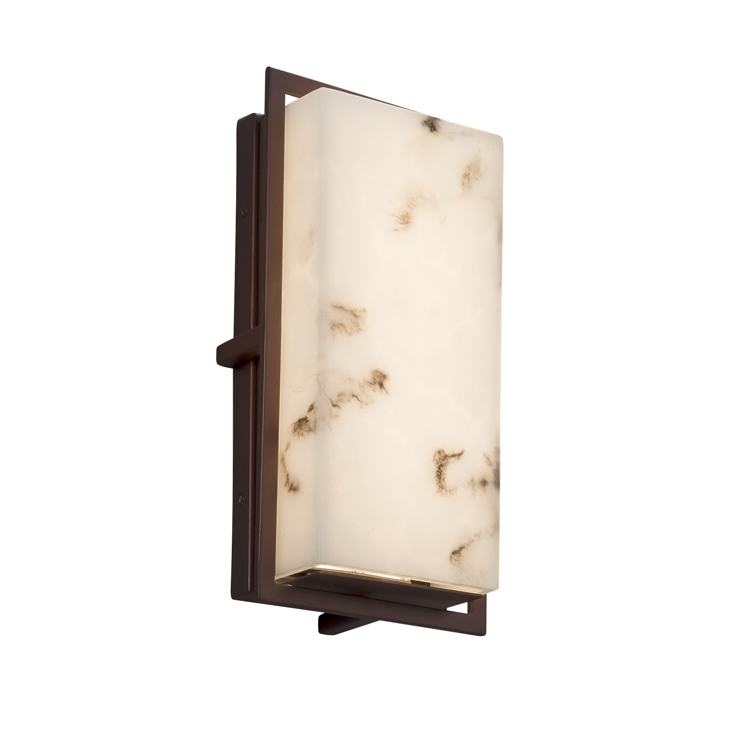 Justice Designs - FAL-7562W-DBRZ - LED Outdoor Wall Sconce - LumenAria - Dark Bronze