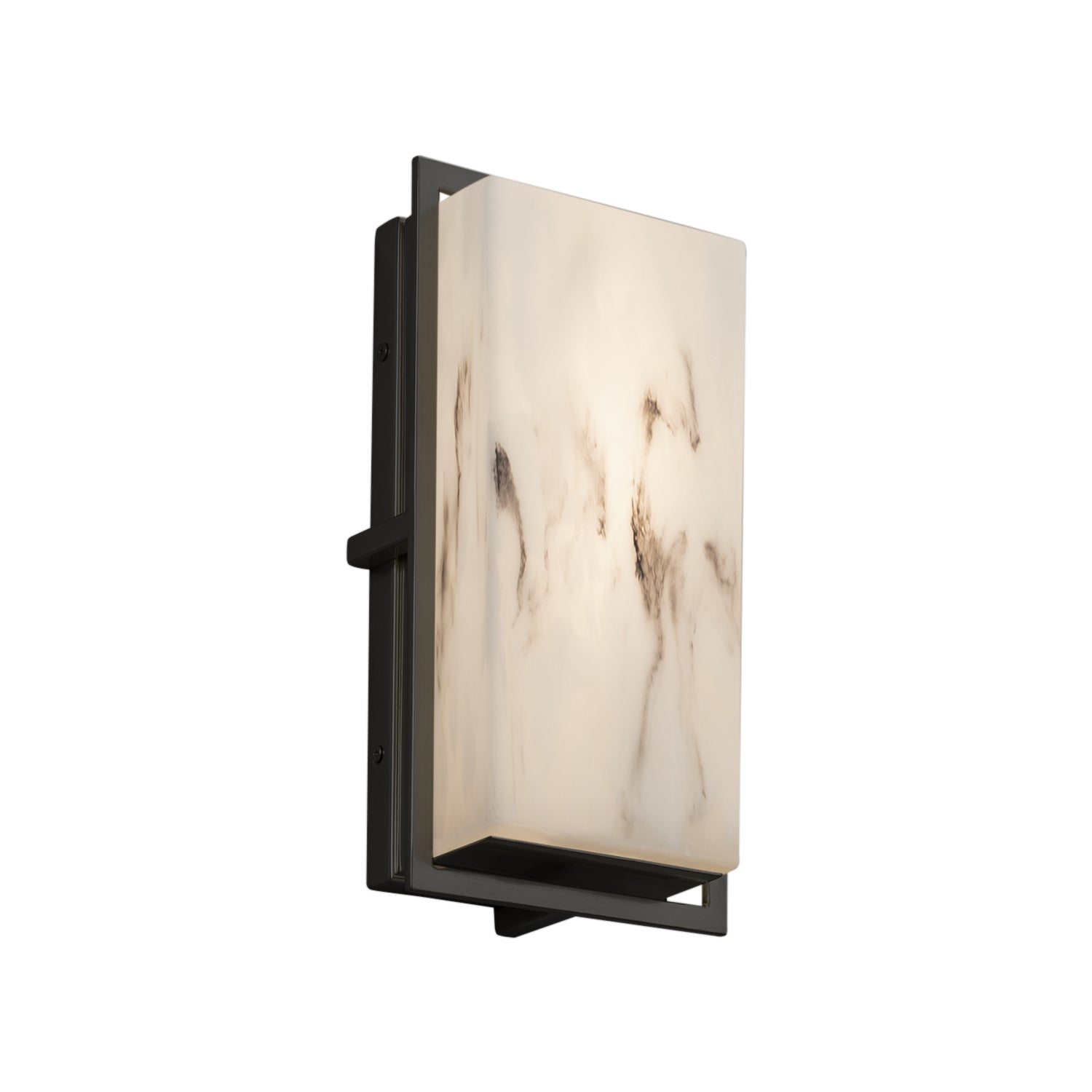 Justice Designs - FAL-7562W-MBLK - LED Outdoor Wall Sconce - LumenAria - Matte Black