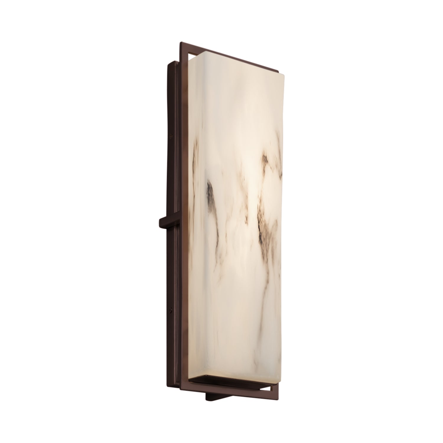 Justice Designs - FAL-7564W-DBRZ - LED Outdoor Wall Sconce - LumenAria - Dark Bronze