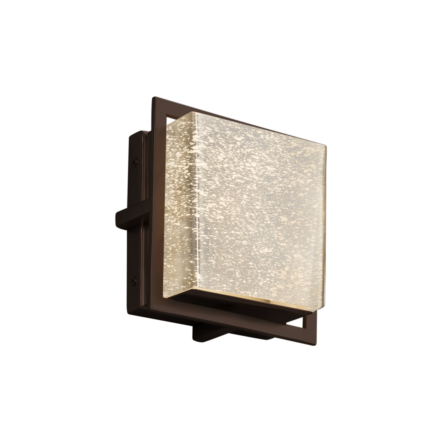 Justice Designs - FSN-7561W-MROR-DBRZ - LED Outdoor Wall Sconce - Fusion - Dark Bronze