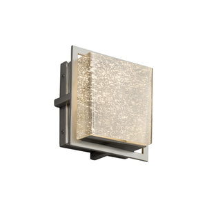 Justice Designs - FSN-7561W-MROR-NCKL - LED Outdoor Wall Sconce - Fusion - Brushed Nickel