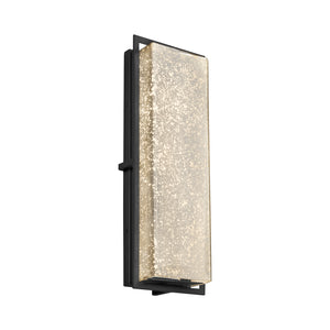 Justice Designs - FSN-7564W-MROR-MBLK - LED Outdoor Wall Sconce - Fusion - Matte Black