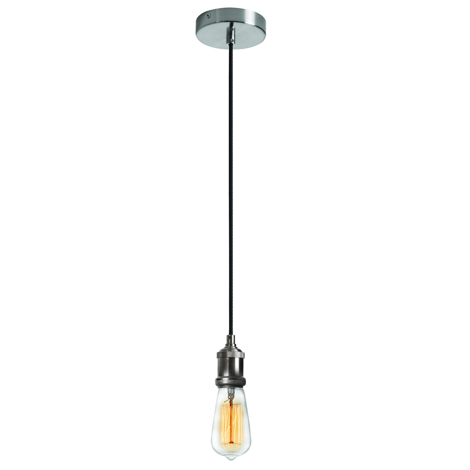 Dainolite Ltd - 409-42P-SC - One Light Pendant - Vintage - Satin Chrome