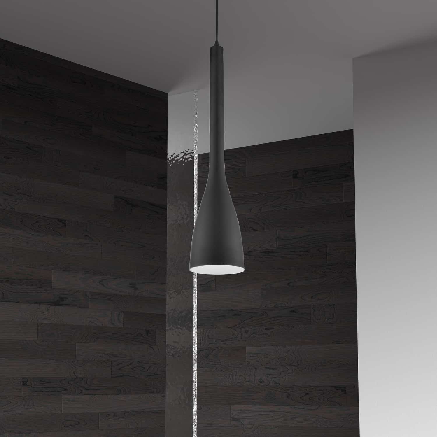 Dainolite Ltd - 582-1P-BK - One Light Pendant - Black