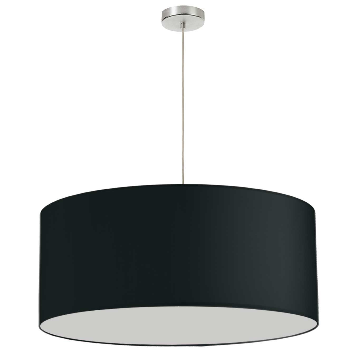 Dainolite Ltd - DRM-L-797 - One Light Pendant - Oversized Drum - Black