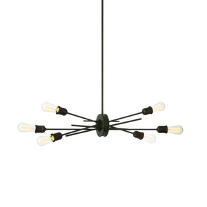 Dainolite Ltd - NEB-326HP-ES - Six Light Pendant - Nebraska - Black