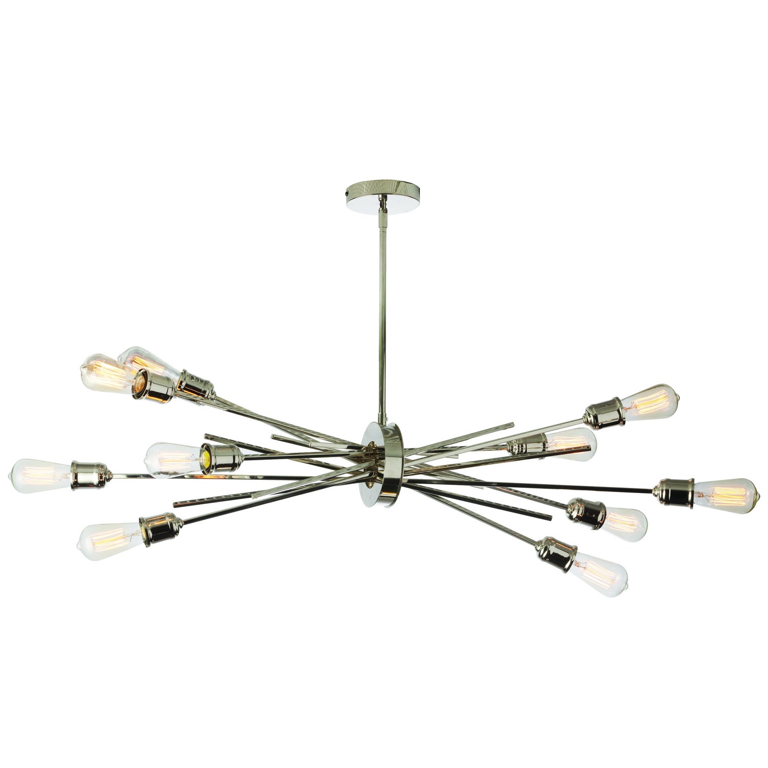 Dainolite Ltd - NEB-3910HP-BC - Ten Light Pendant - Nebraska - Polished Chrome