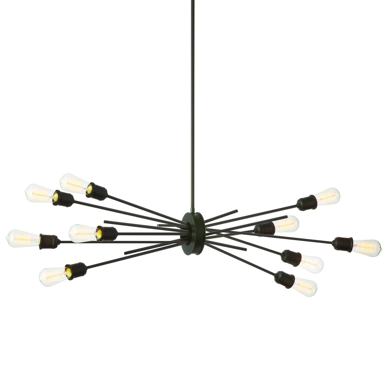 Dainolite Ltd - NEB-3910HP-ES - Ten Light Pendant - Nebraska - Black