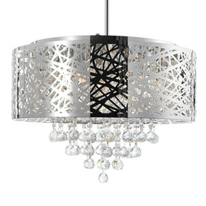 CWI Lighting - 5008P22ST-R - Nine Light Chandelier - Eternity - Stainless Steel