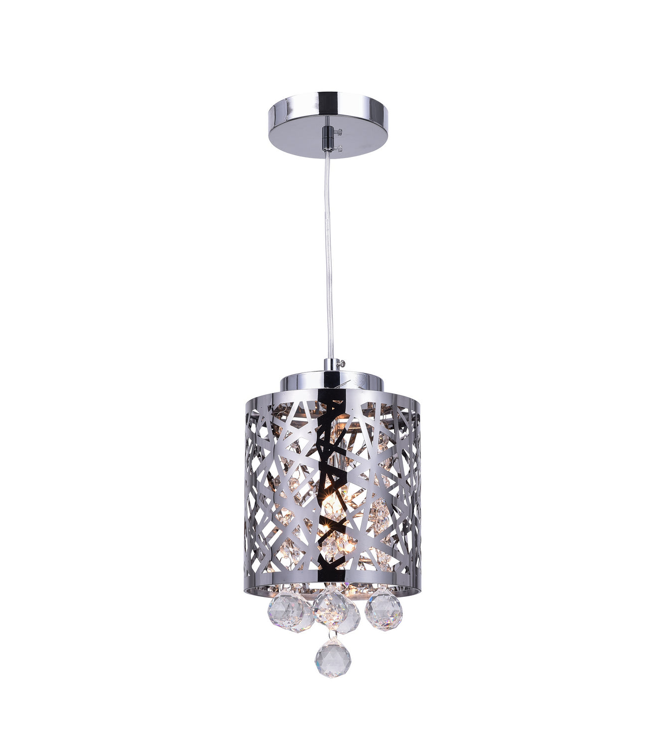 CWI Lighting - 5008P6ST - One Light Mini Pendant - Eternity - Stainless Steel