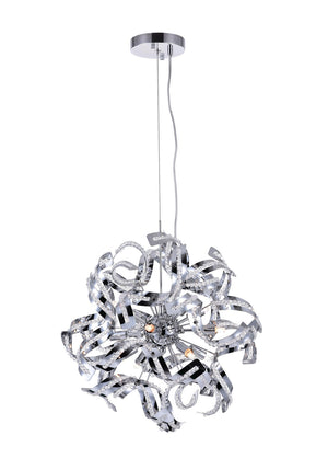 CWI Lighting - 5067P19C - 12 Light Chandelier - Swivel - Chrome