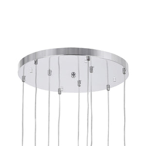 CWI Lighting - 5081P20C-R - Nine Light Pendant - Extended - Chrome