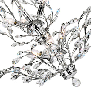 CWI Lighting - 5206P28C - Nine Light Chandelier - Ivy - Chrome