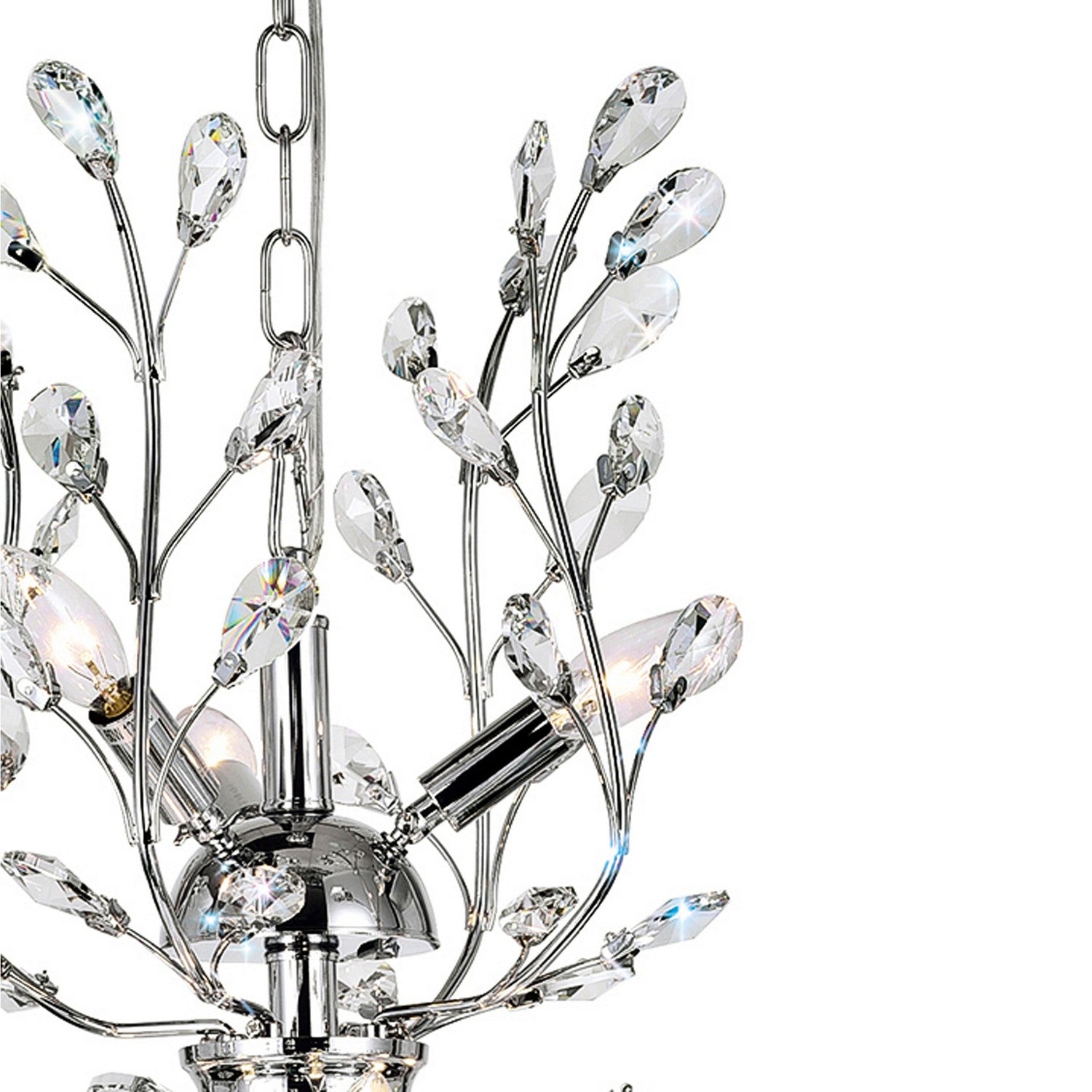 CWI Lighting - 5206P28C - Nine Light Chandelier - Ivy - Chrome