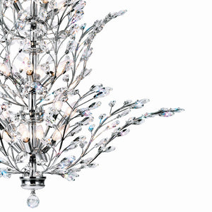 CWI Lighting - 5206P40C - 18 Light Chandelier - Ivy - Chrome