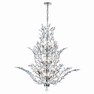 CWI Lighting - 5206P40C - 18 Light Chandelier - Ivy - Chrome