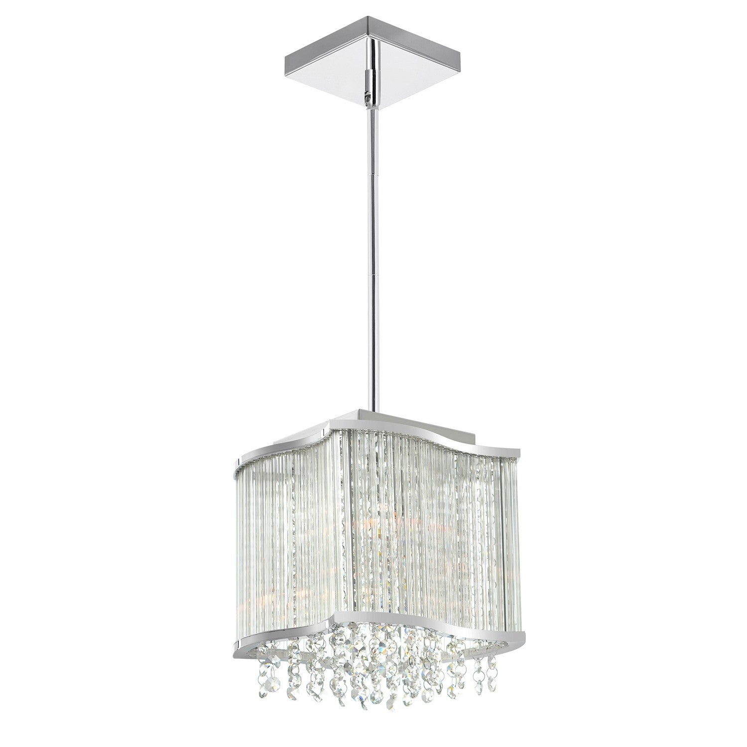 CWI Lighting - 5320P10C-S - Three Light Mini Pendant - Elsa - Chrome