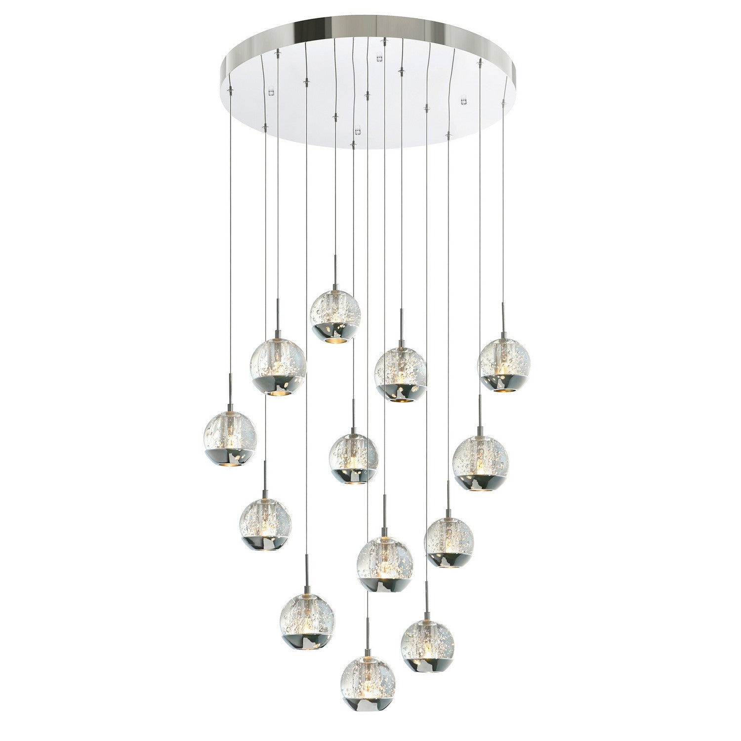 CWI Lighting - 5444P24C-R - LED Pendant - Perrier - Chrome