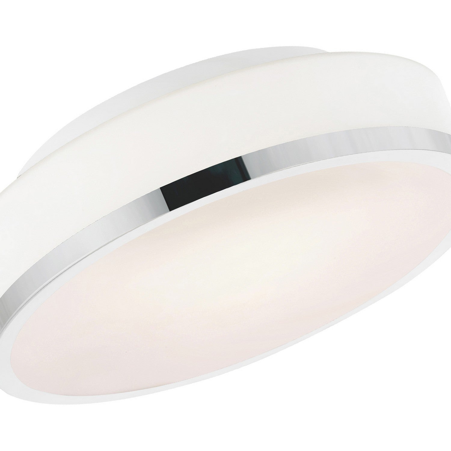 CWI Lighting - 5479C10SN-R - Two Light Flush Mount - Frosted - Satin Nickel