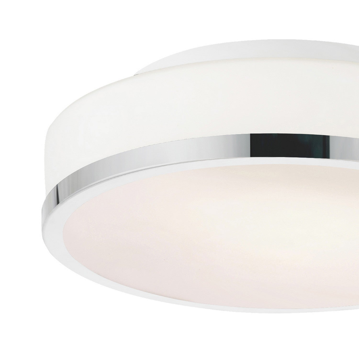 CWI Lighting - 5479C10SN-R - Two Light Flush Mount - Frosted - Satin Nickel