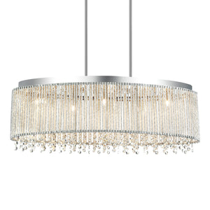 CWI Lighting - 5535P30C-O - Five Light Chandelier - Claire - Chrome