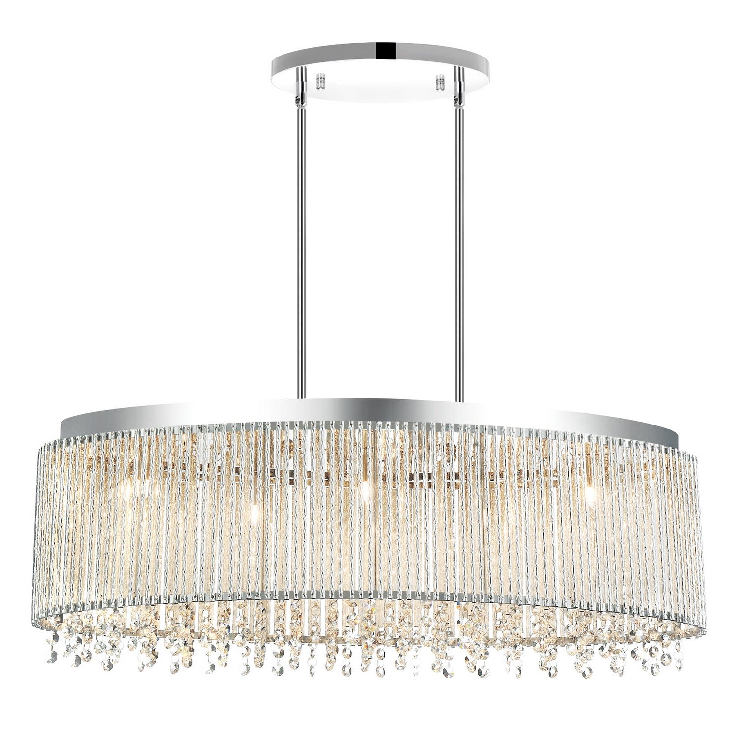 CWI Lighting - 5535P30C-O - Five Light Chandelier - Claire - Chrome