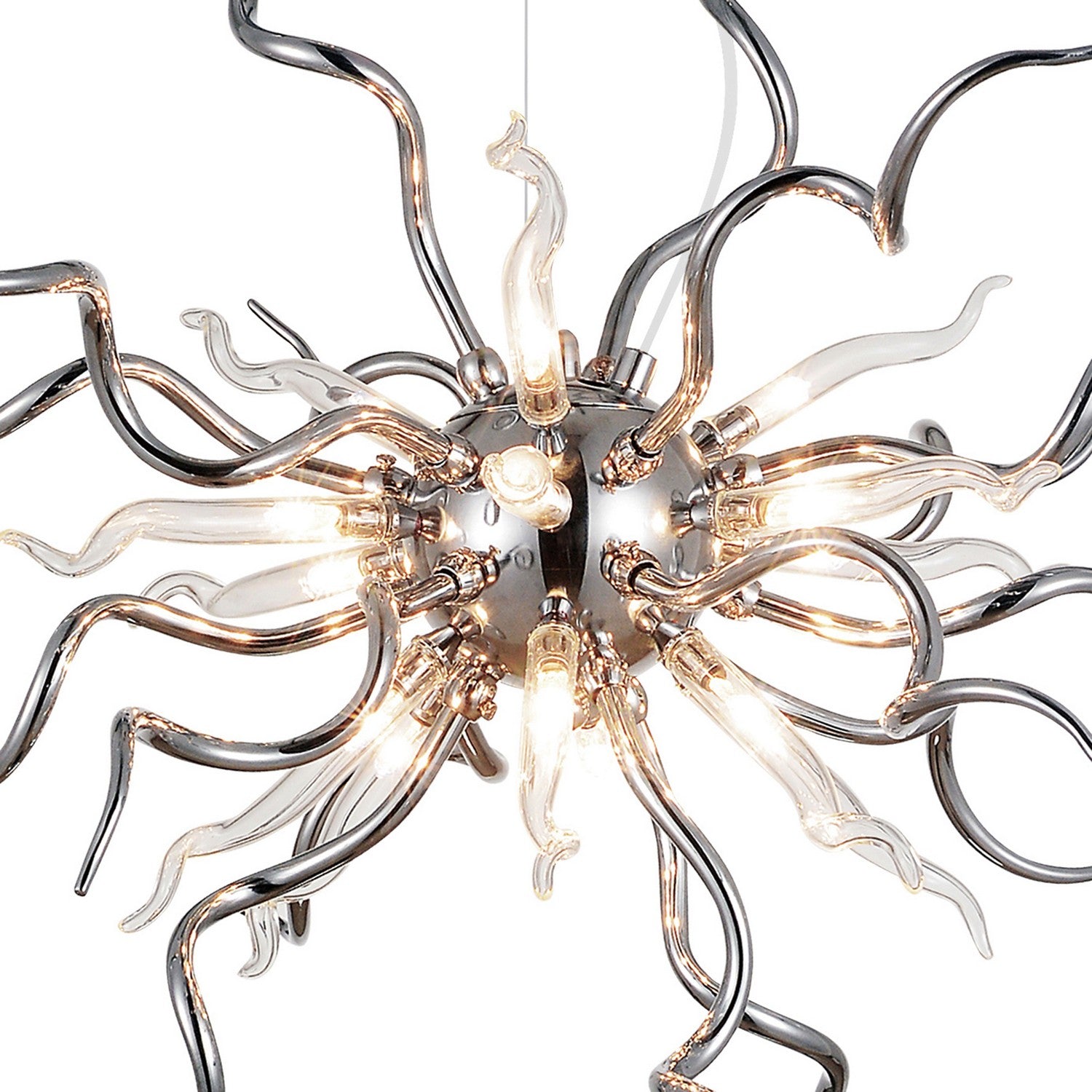 CWI Lighting - 5573P23C-R - LED Chandelier - Twist - Chrome