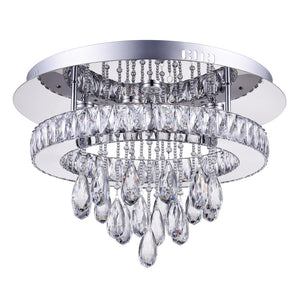 CWI Lighting - 5613C20ST-R - LED Flush Mount - Veil - Stainless Steel