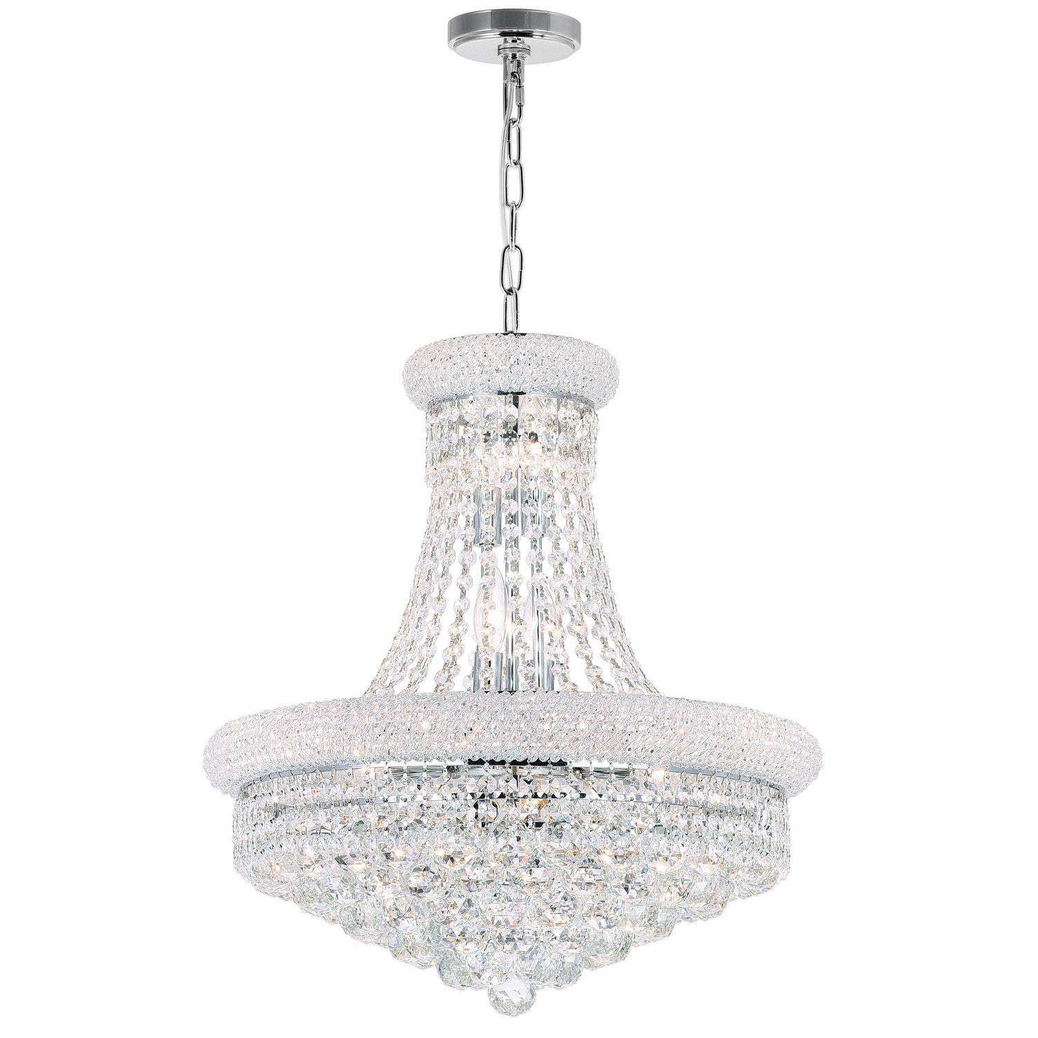 CWI Lighting - 8001P20C - 14 Light Chandelier - Empire - Chrome