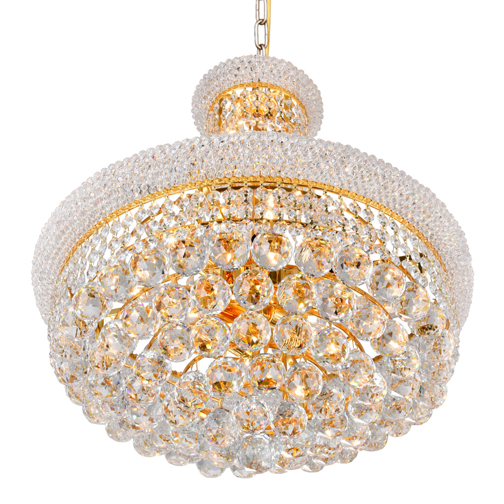 CWI Lighting - 8001P20G - 14 Light Chandelier - Empire - Gold