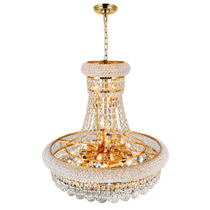 CWI Lighting - 8001P20G - 14 Light Chandelier - Empire - Gold