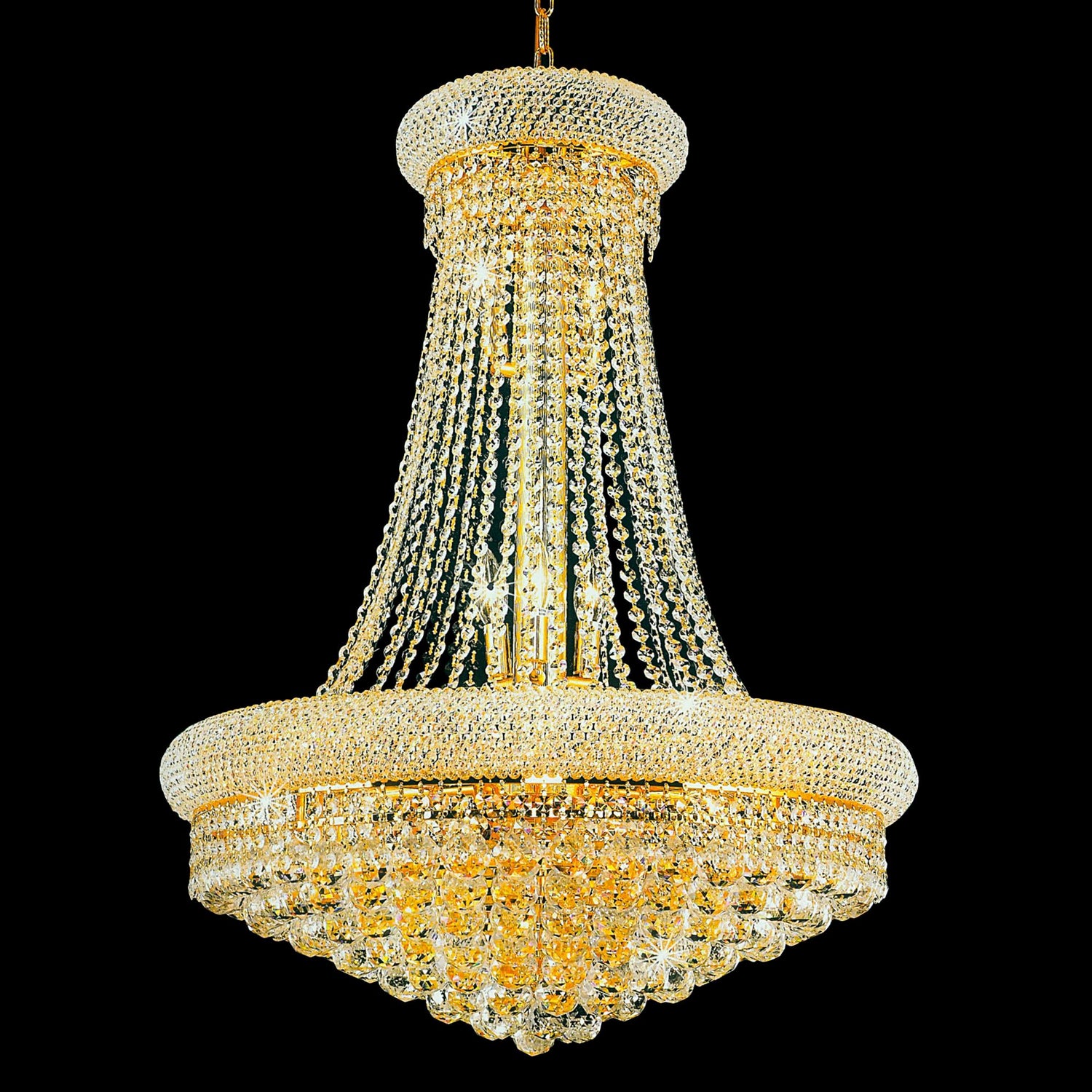 CWI Lighting - 8001P20G - 14 Light Chandelier - Empire - Gold