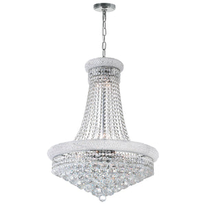 CWI Lighting - 8001P24C - 17 Light Chandelier - Empire - Chrome